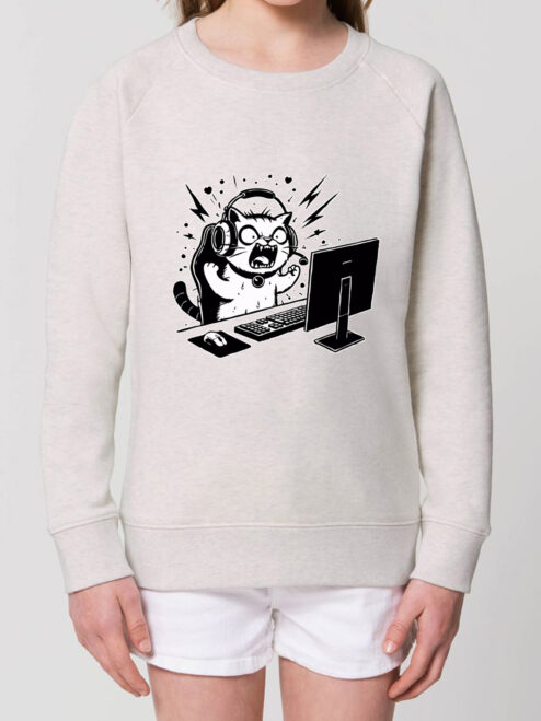 Bluza Premium-Gamer Cat, Copii