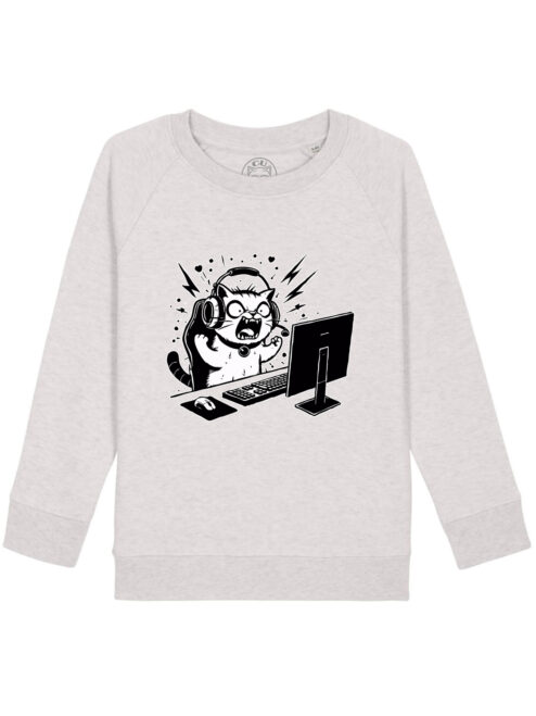 Bluza Premium-Gamer Cat, Copii