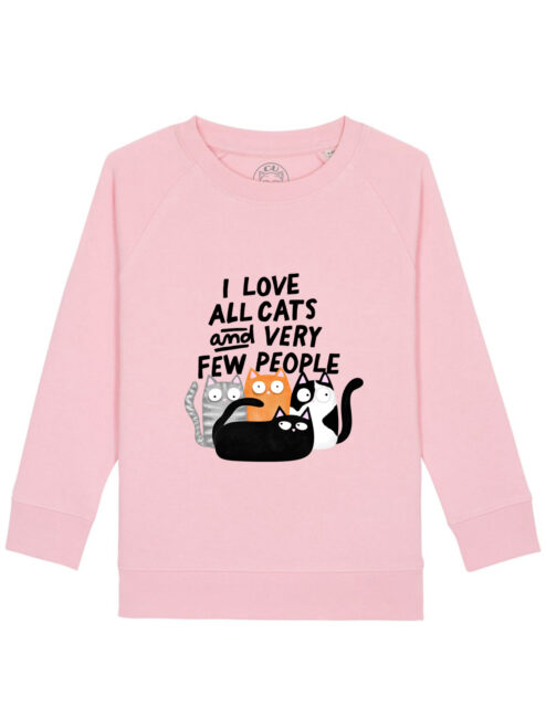 Bluza Premium-I Love All Cats and Few People, Copii