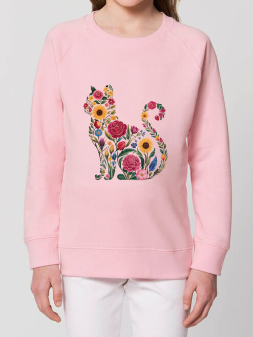 Bluza Premium-Flora Cat, Copii