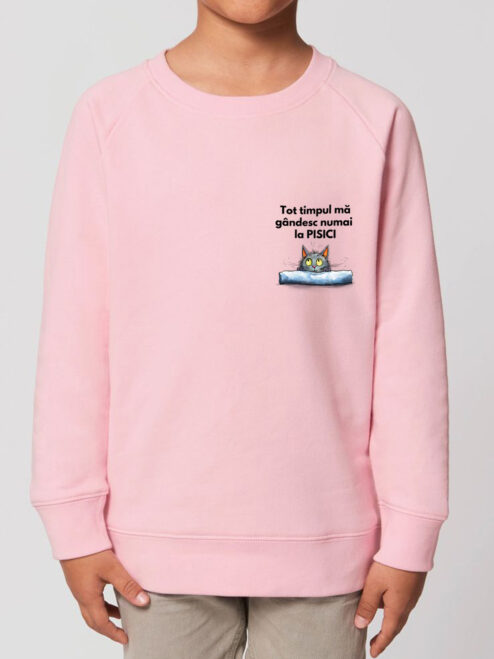 Bluza Premium-Ma gandesc numai la pisici, Copii