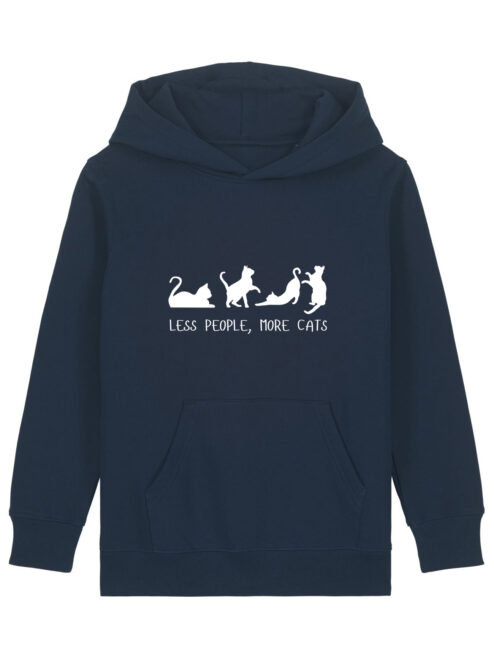 Hanorac Premium-Less People, More Cats, Copii