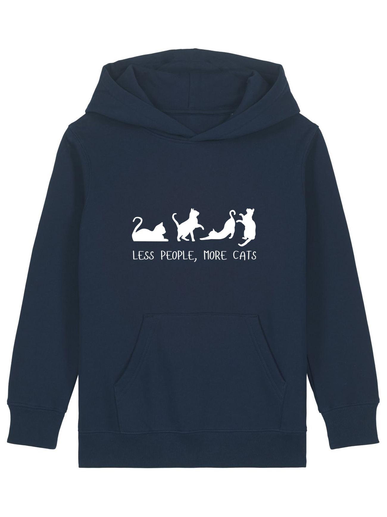 Hanorac Premium-Less People, More Cats, Copii