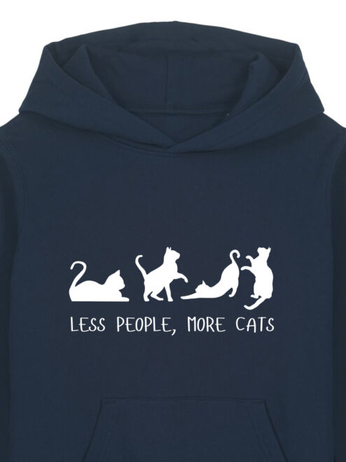 Hanorac Premium-Less People, More Cats, Copii