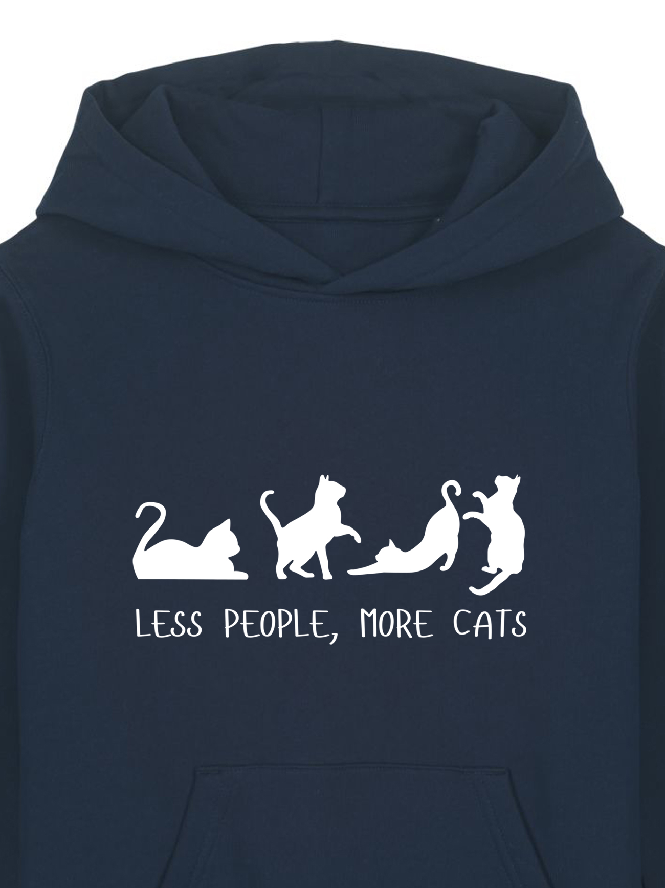 Hanorac Premium-Less People, More Cats, Copii