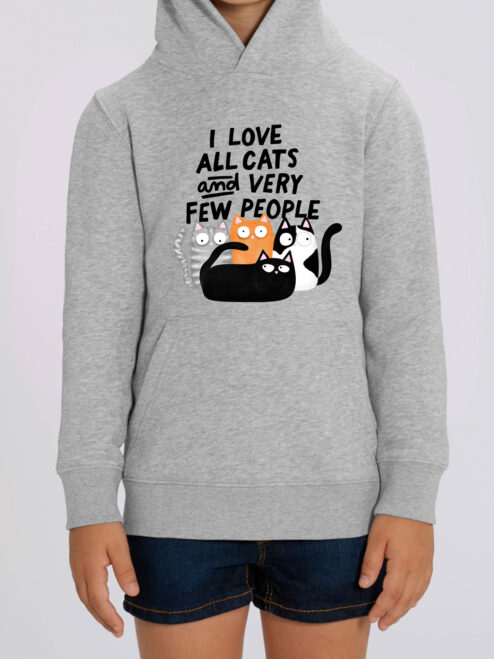 Hanorac Premium-I Love All Cats and Few People, Copii