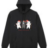 Hanorac printat-Christmas Cats, Unisex