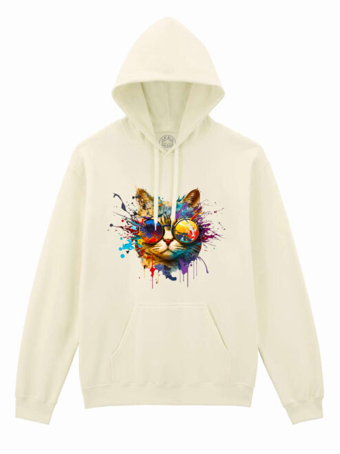 Hanorac printat-Energy Cat, Unisex