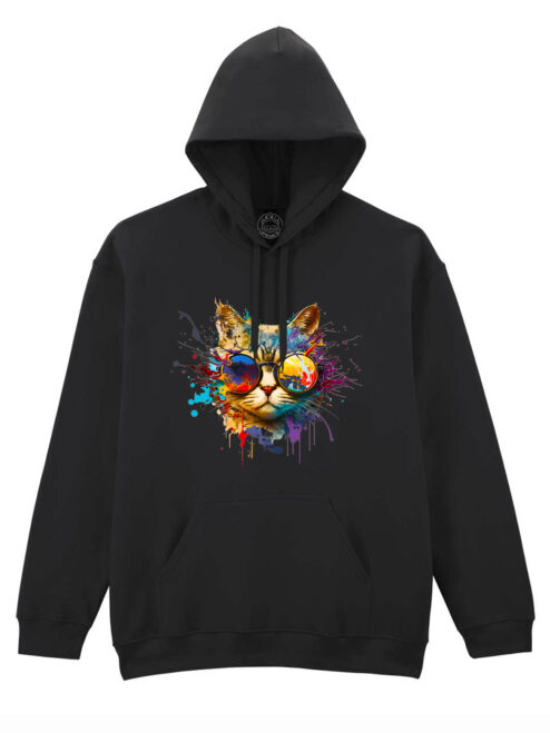 Hanorac printat-Energy Cat, Unisex