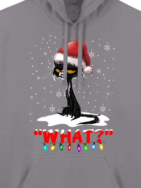 Hanorac printat-Grinch Cat, Unisex