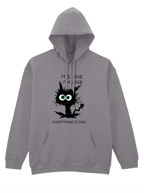 Hanorac printat-I'm Fine, Unisex