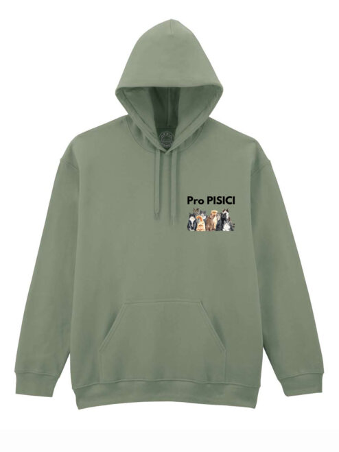 Hanorac printat-Pro Pisici, Unisex