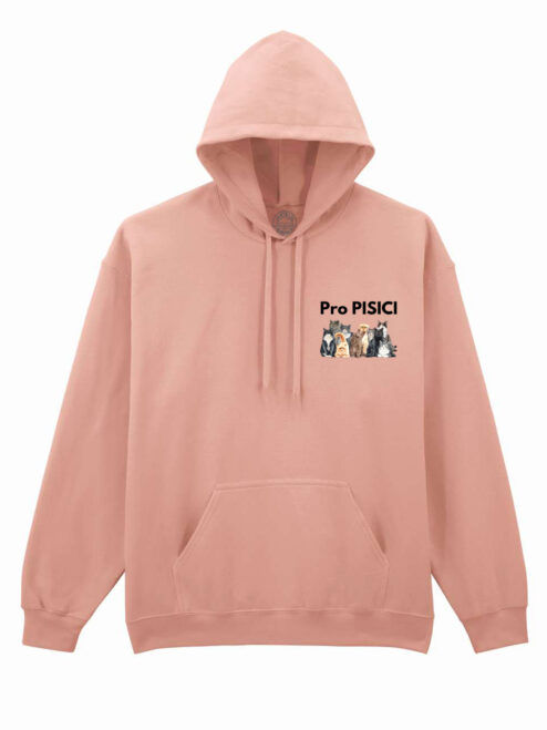 Hanorac printat-Pro Pisici, Unisex
