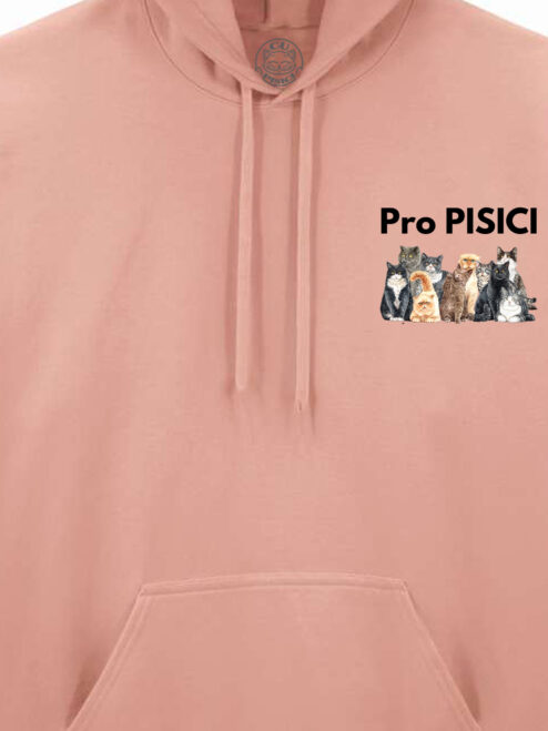 Hanorac printat-Pro Pisici, Unisex