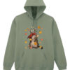 Hanorac printat-Autumn Cat, Unisex
