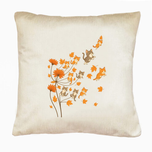 Perna decorativa-Fall Kitty Dreams