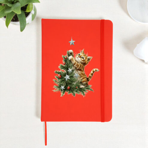 Agenda-Kitty Xmas Tree