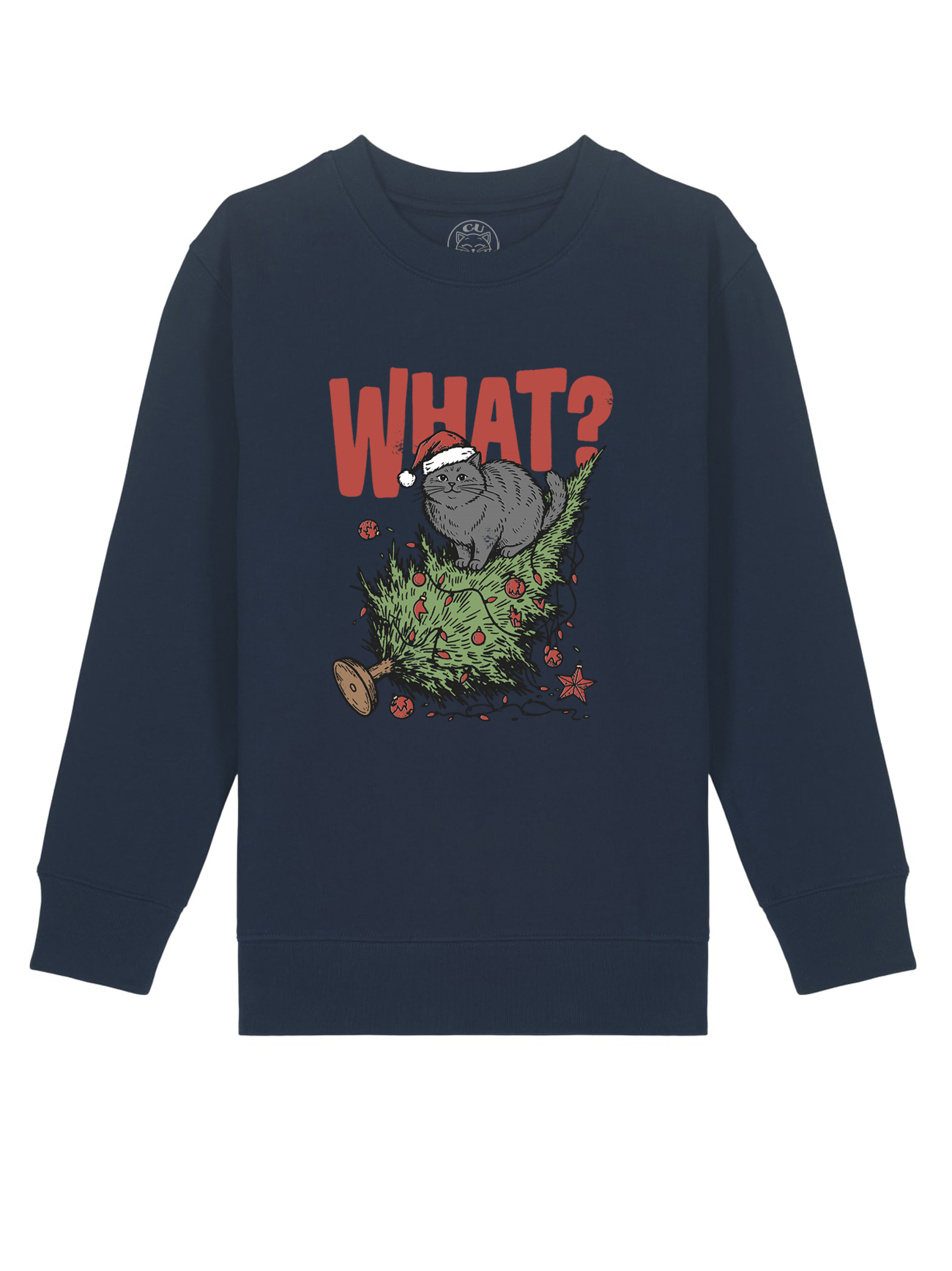 Bluza Premium-Naughty Xmas Cat, Copii