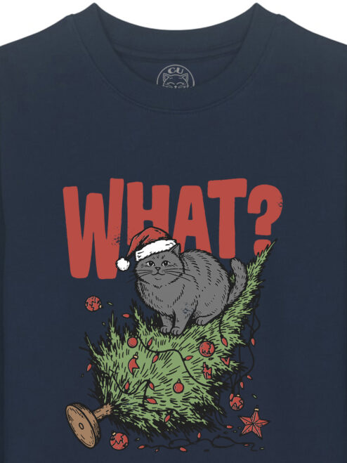 Bluza Premium-Naughty Xmas Cat, Copii