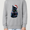 Bluza Premium-Xmas Black Cat, Copii