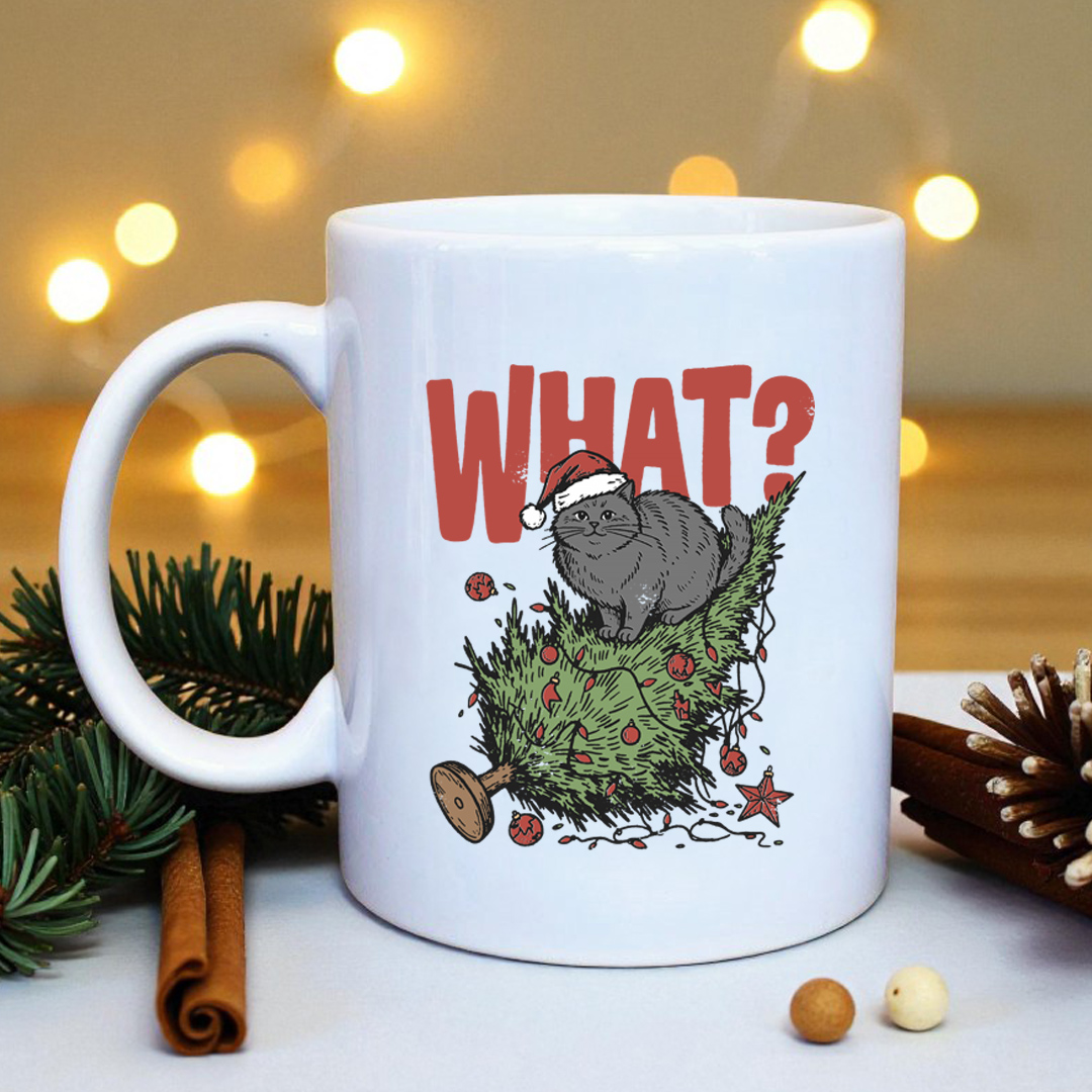 Cana Naughty Xmas Cat