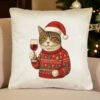 Perna decorativa-Christmas Cheers