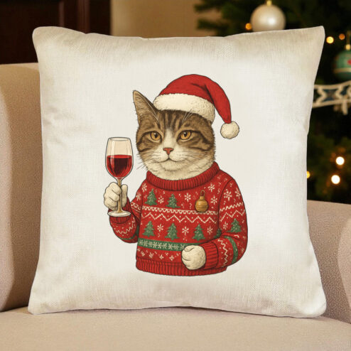 Perna decorativa-Christmas Cheers