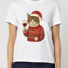 Tricou bumbac organic-Christmas Cheers, Femei