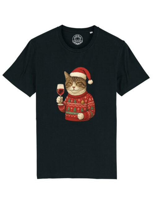 Tricou bumbac organic-Christmas Cheers, Barbati
