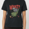 Tricou bumbac organic-Naughty Xmas Cat, Femei