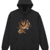 Hanorac printat-Curious Cat, Unisex