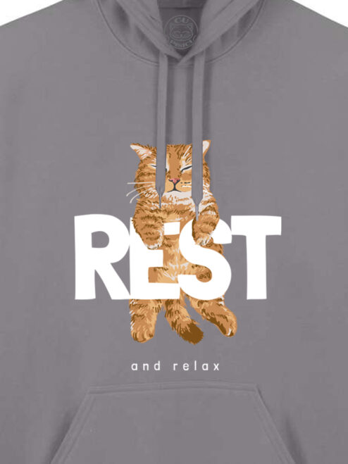 Hanorac printat-Rest and Relax, Unisex