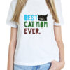 Tricou pictat manual BEST CAT MOM