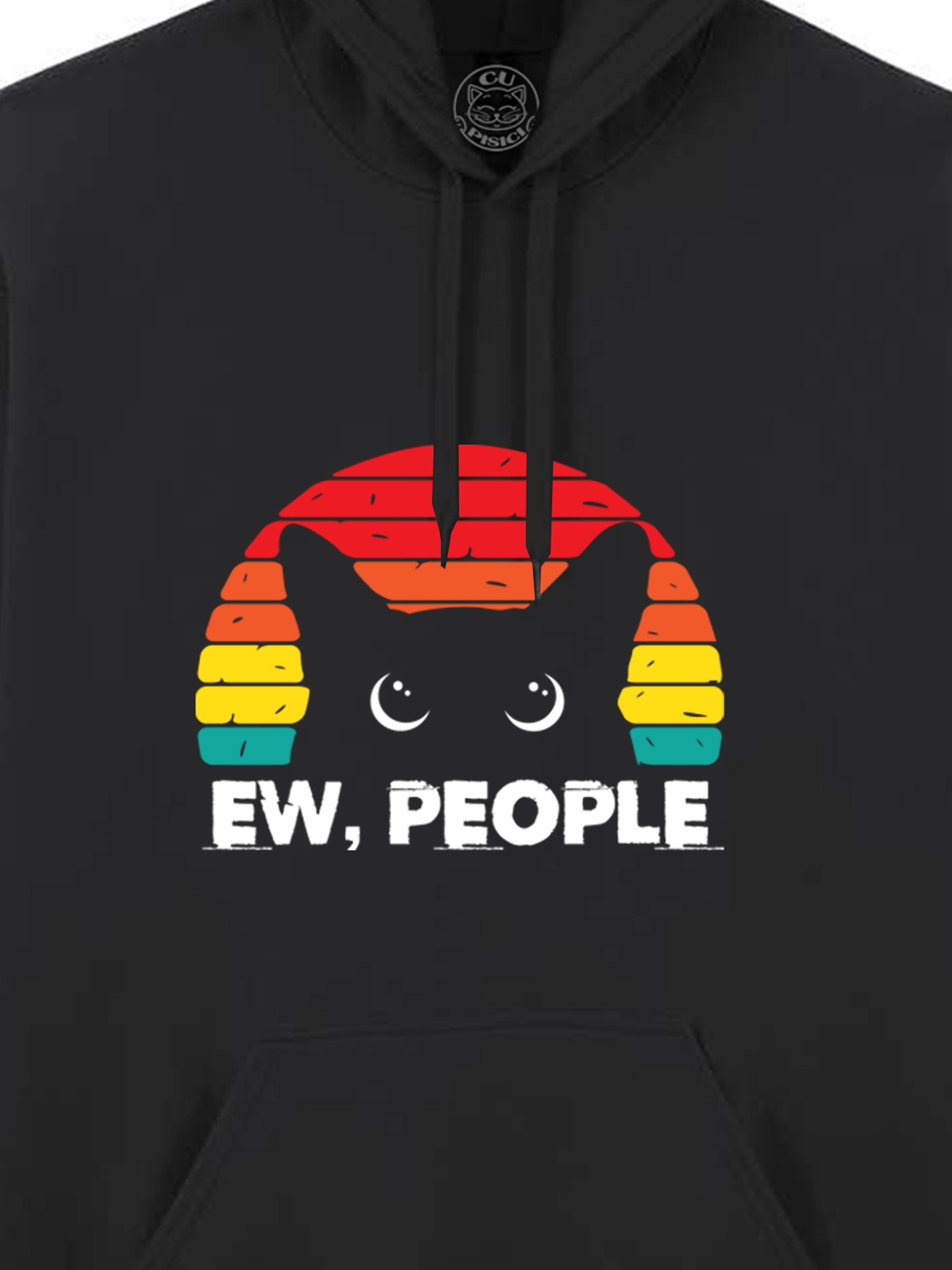 Hanorac printat-Ew People, Unisex