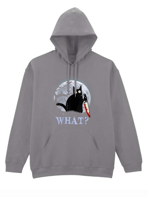 Hanorac printat-Killer Cat, Unisex