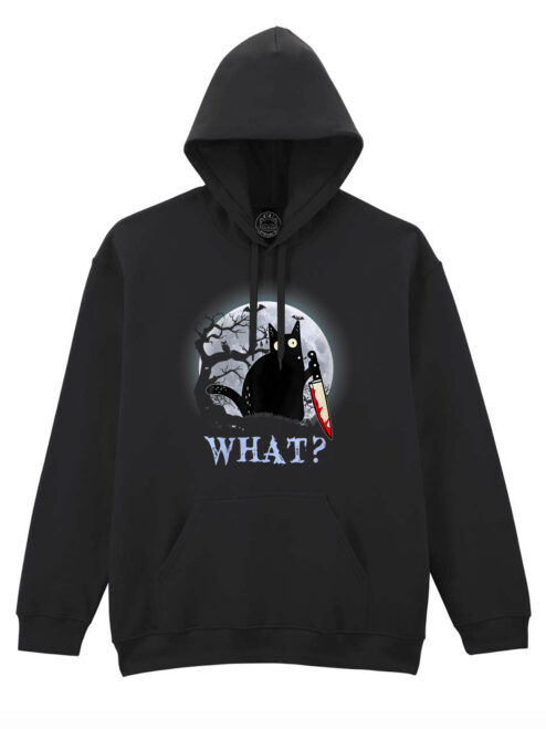 Hanorac printat-Killer Cat, Unisex