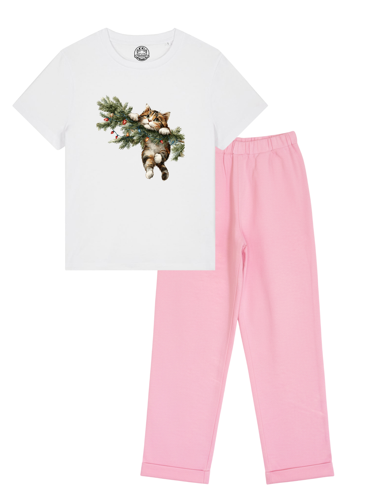 Pijamale cu Pisici-Kitty Xmas Dreams, Femei