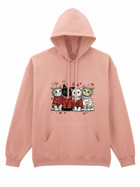 Hanorac printat-Love Has Paws, Unisex