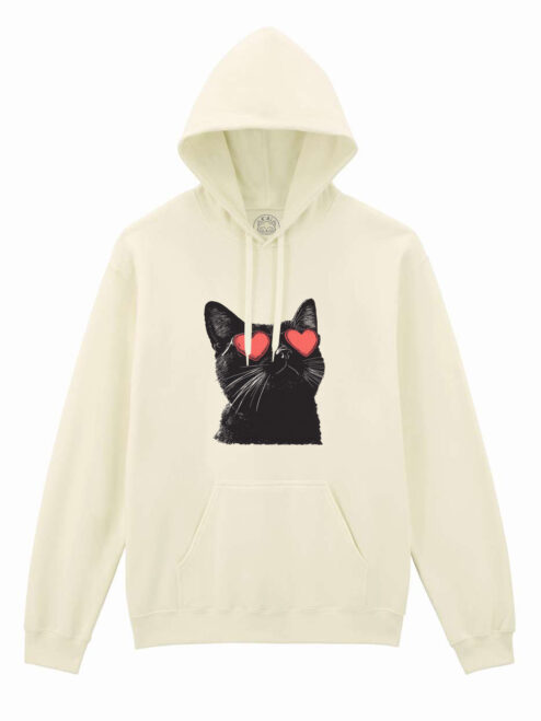 Hanorac printat-Meow Amore, Unisex