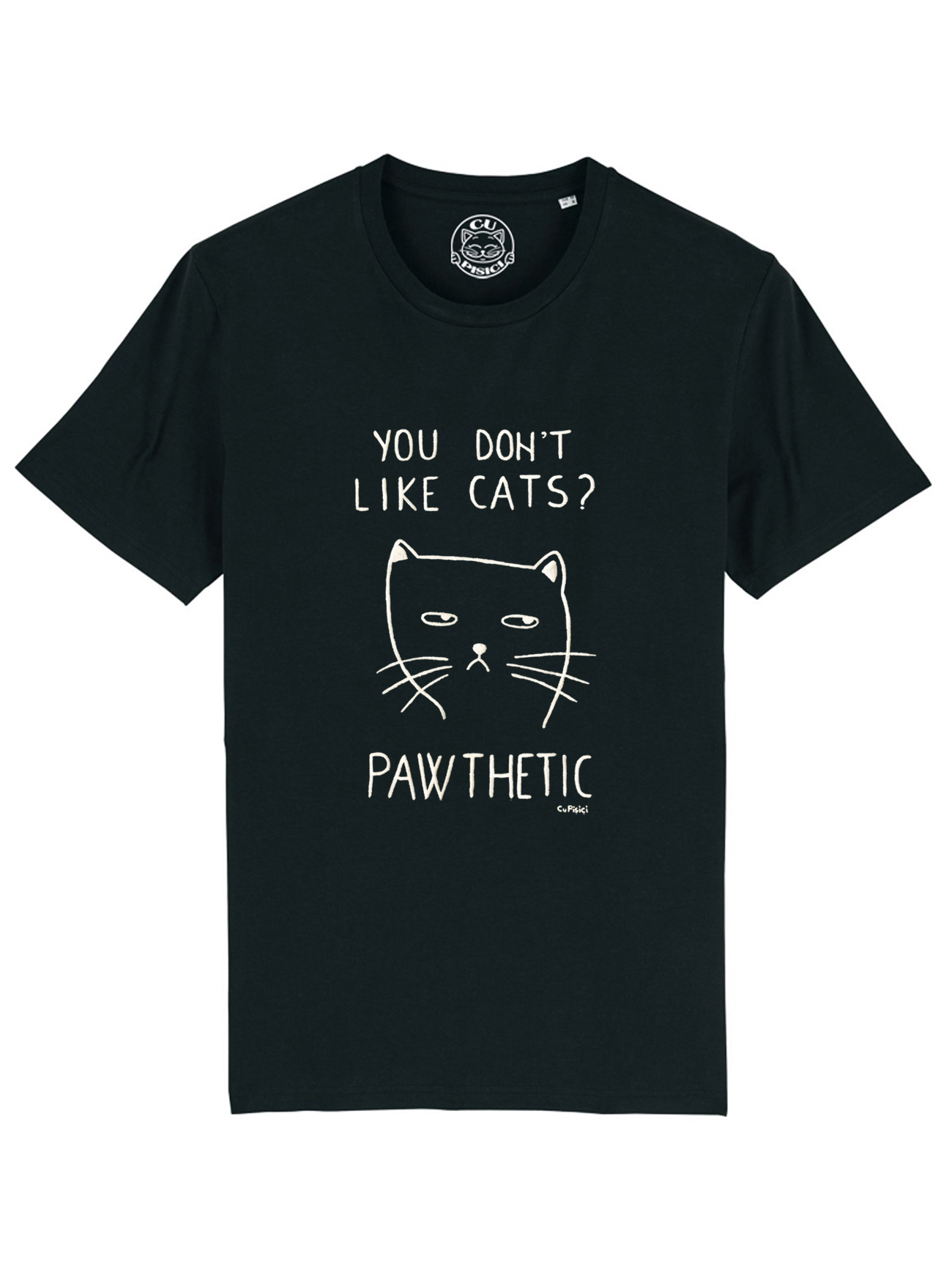 Tricou pentru barbati-Pawthetic, pictat manual