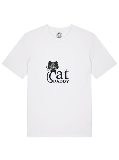 Tricou pictat manual Cool Cat Daddy