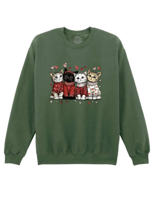 Bluza Printata-Love Has Paws, Unisex