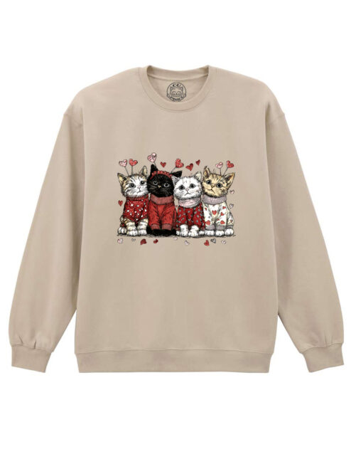 Bluza Printata-Love Has Paws, Unisex