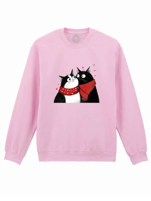 Bluza Printata-Love U Furrever, Unisex