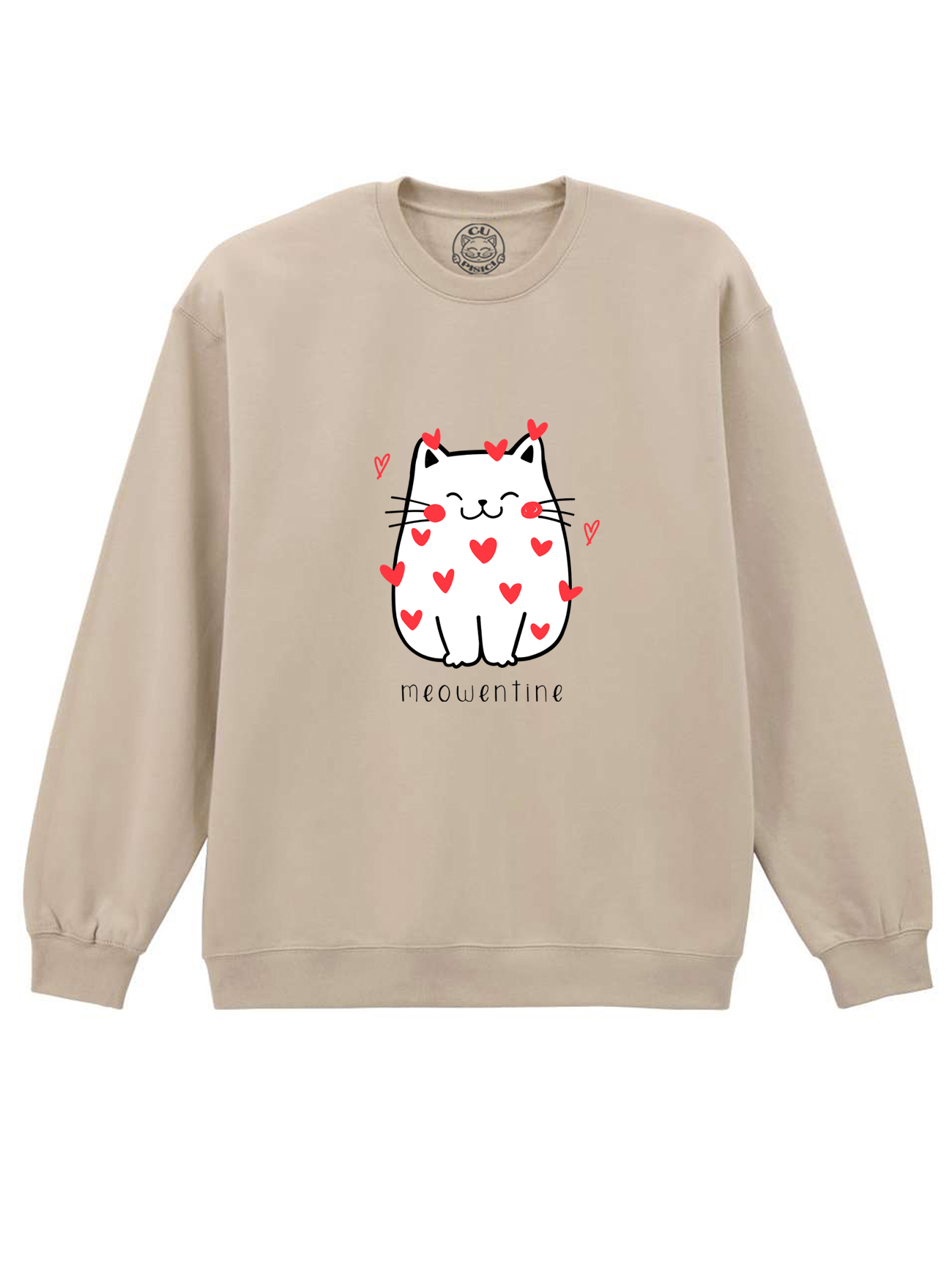 Bluza Printata-Meowentine, Unisex