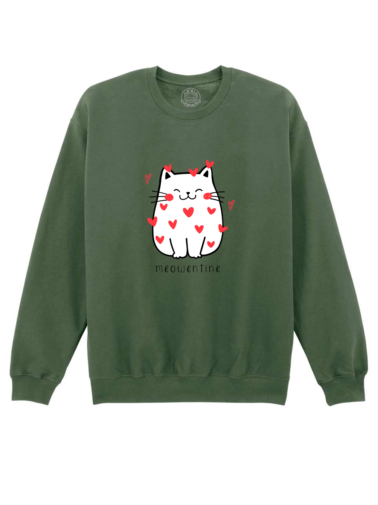 Bluza Printata-Meowentine, Unisex