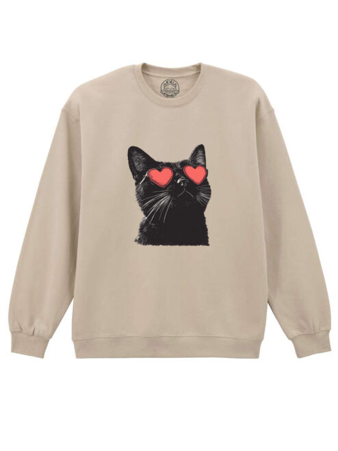 Bluza Printata-Meow Amore, Unisex