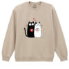 Bluza Printata-Love, Purrs & Coffee, Unisex
