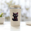 Cana termos cafea-Grumpy Meowlentine