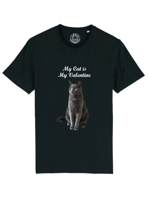 Tricou Premium Personalizat-My Cat is My Valentine